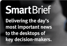 SmartBrief: We deliver daily news directly to the desktops of top decision-makers in key markets.